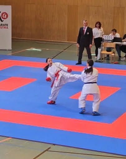 Kumite beim Wettkampf